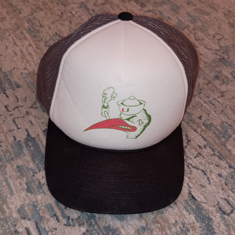 Richardson Miami Snapback Gray White Trucker hat
